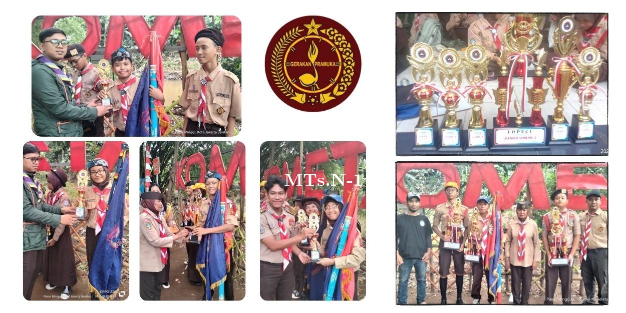Pramuka ( Pasus ) MTsN 1 Jakarta  Meraih  Juara Lomba Pramuka Dan Edukasi Ciliwung  ( LOPECI ) 